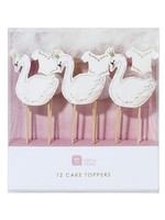 Creative Twist Events We Heart Swan Cake Toppers