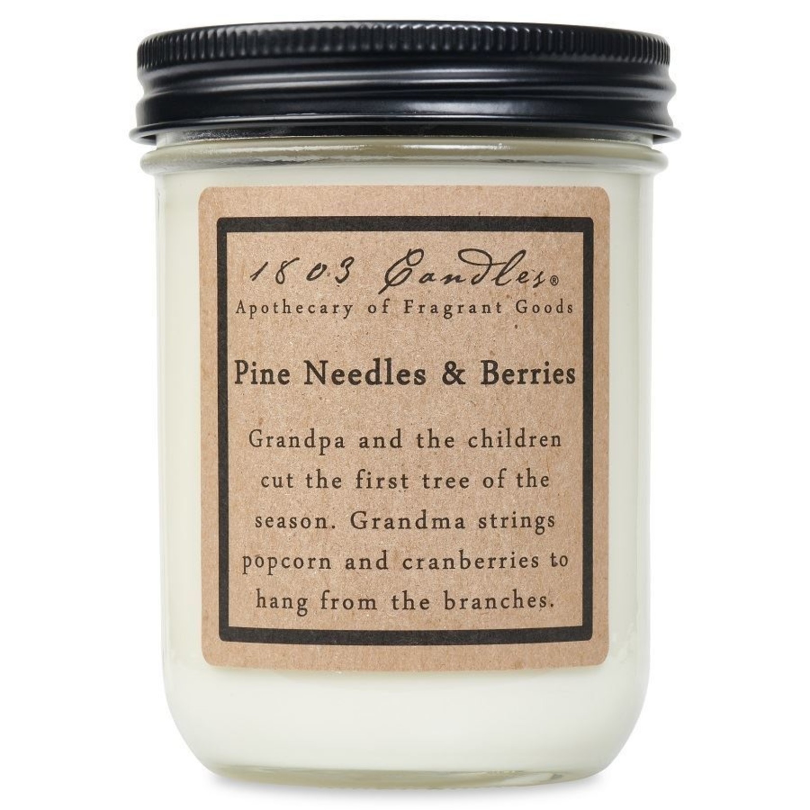 14oz Candle - Pine Needles & Berries