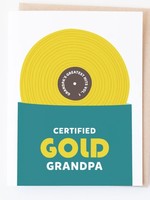 Creative Twist Events Gold Grandpa Card