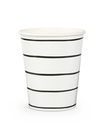 Creative Twist Events Ink Frenchie Striped 9oz cups