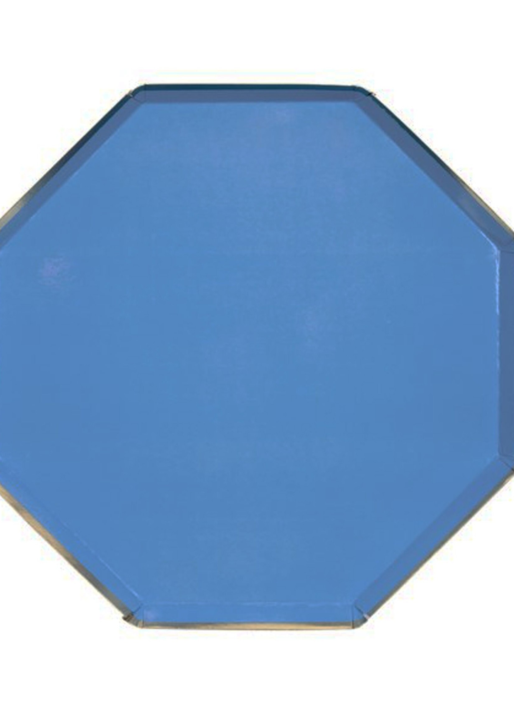 Creative Twist Events Blue octagonal LG plate