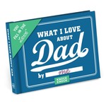 FK Living What I Love about Dad Fill in the Love Gift Book