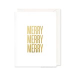love, june Merry Merry Merry Card