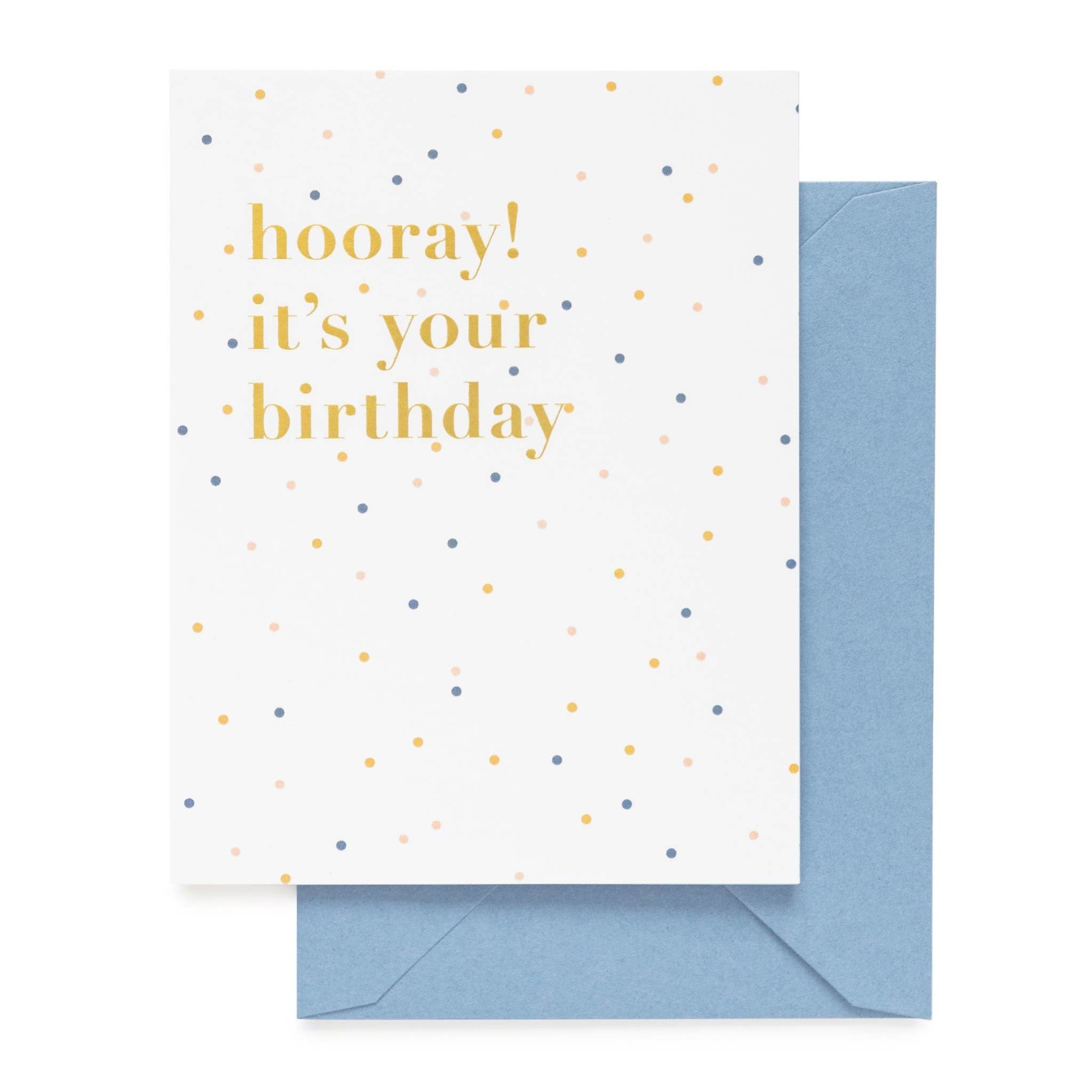 love, june Hooray, It's Your Birthday Greeting Card