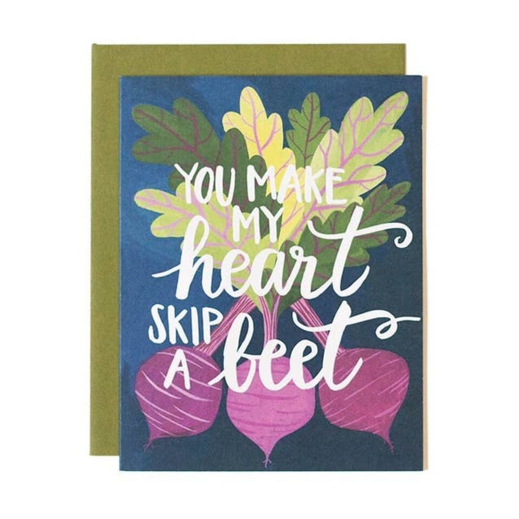love, june Heart Skip A Beet Card