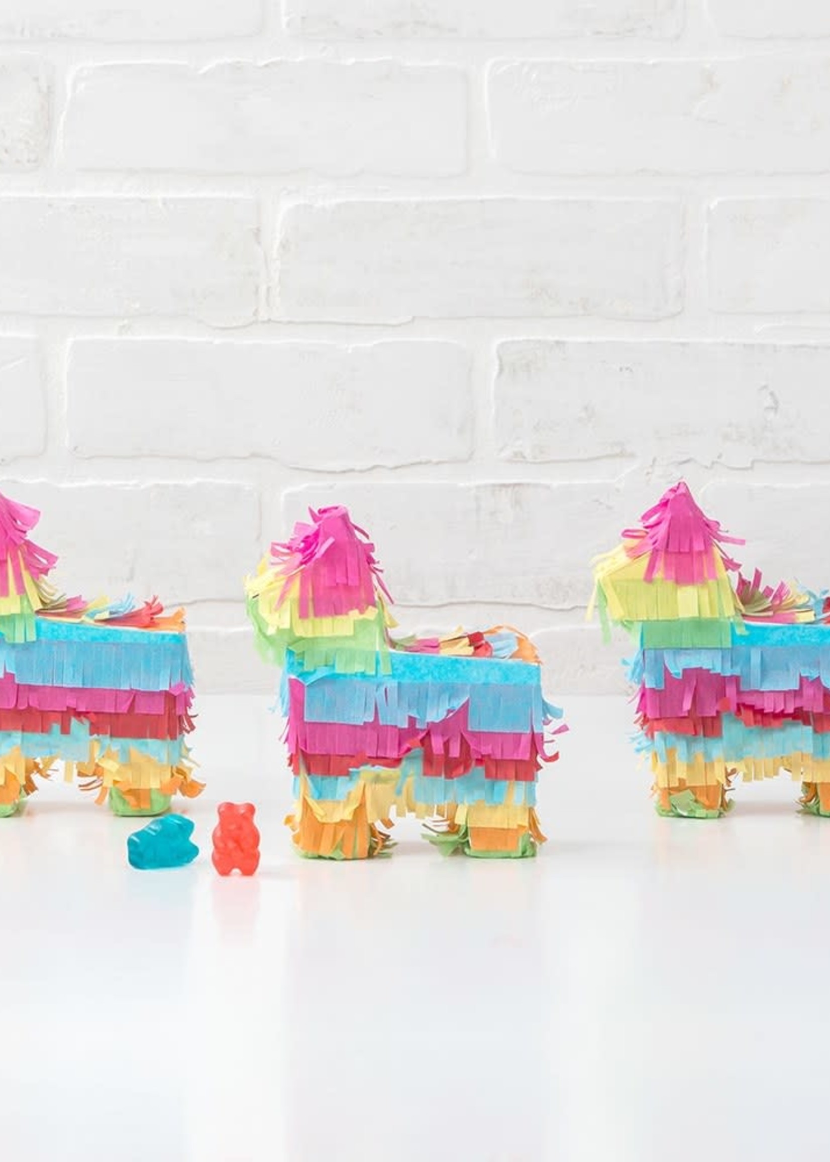 Creative Twist Events Mini Piñata Favor Box - Fiesta Donkey