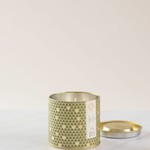 love, june No. 9 Gold Tin w/ Embossed Lid (Green)