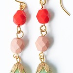 love, june Colorful Beaded Earrings #2