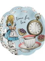 Creative Twist Events Alice in Wonderland Small Scalloped Plate