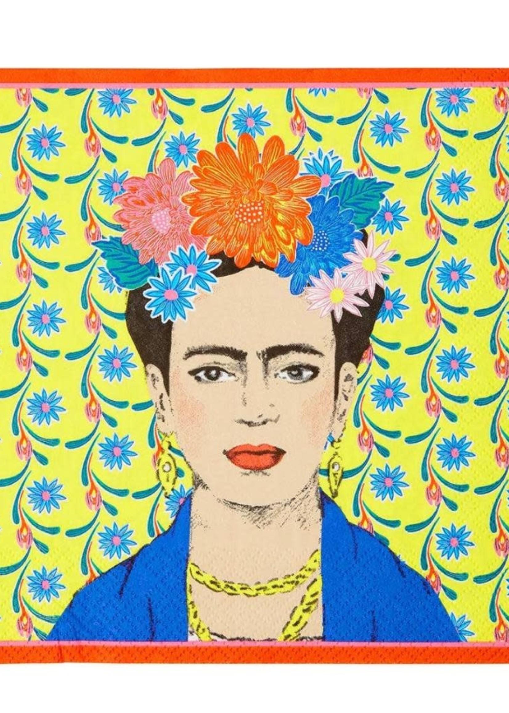 Creative Twist Events Boho Frida Kahlo Napkin