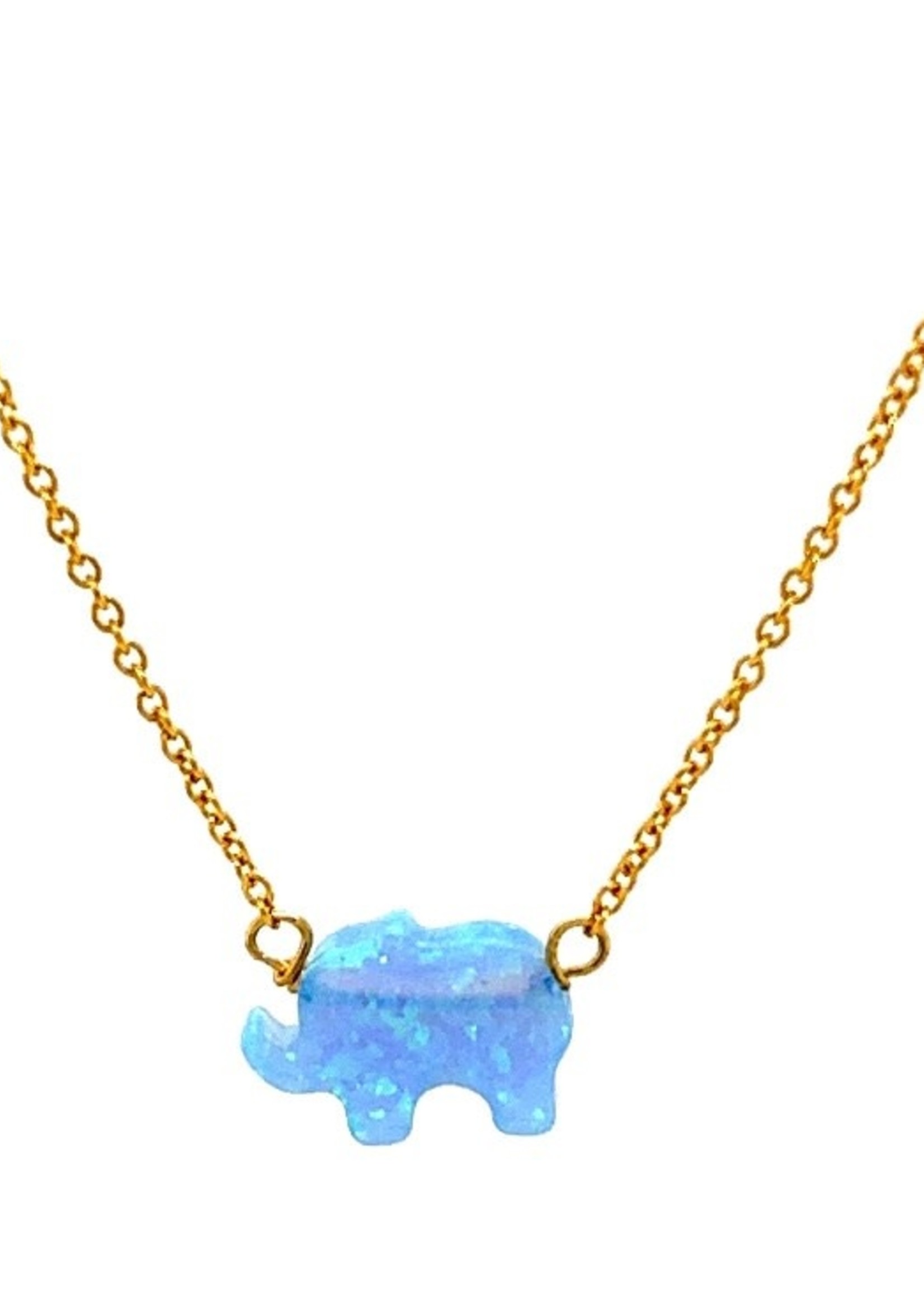 Creative Twist Events ELEPHANT NECKLACE - SMALL PENDANT