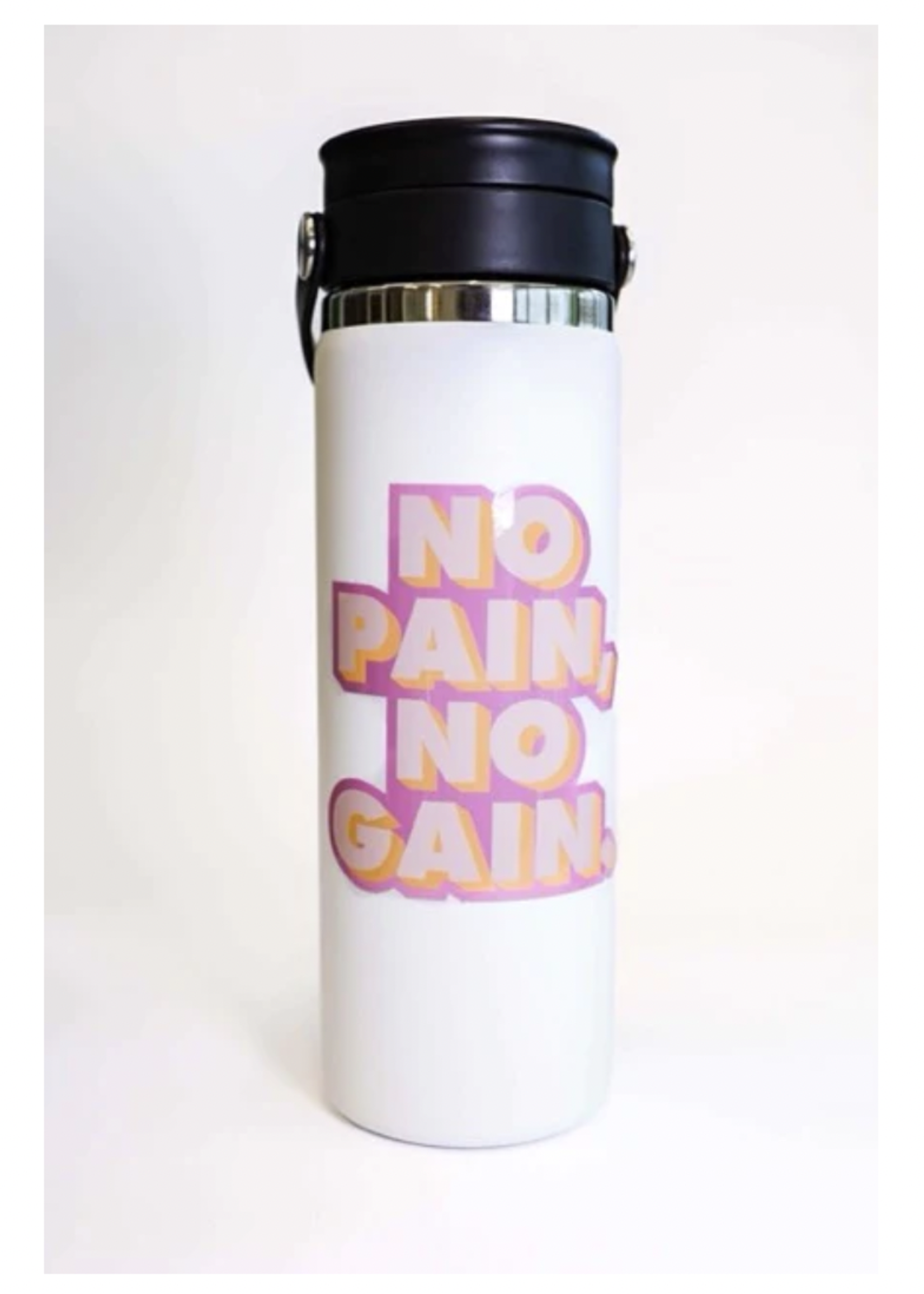 Creative Twist Events NO PAIN,NO GAIN. Mirror Sticker