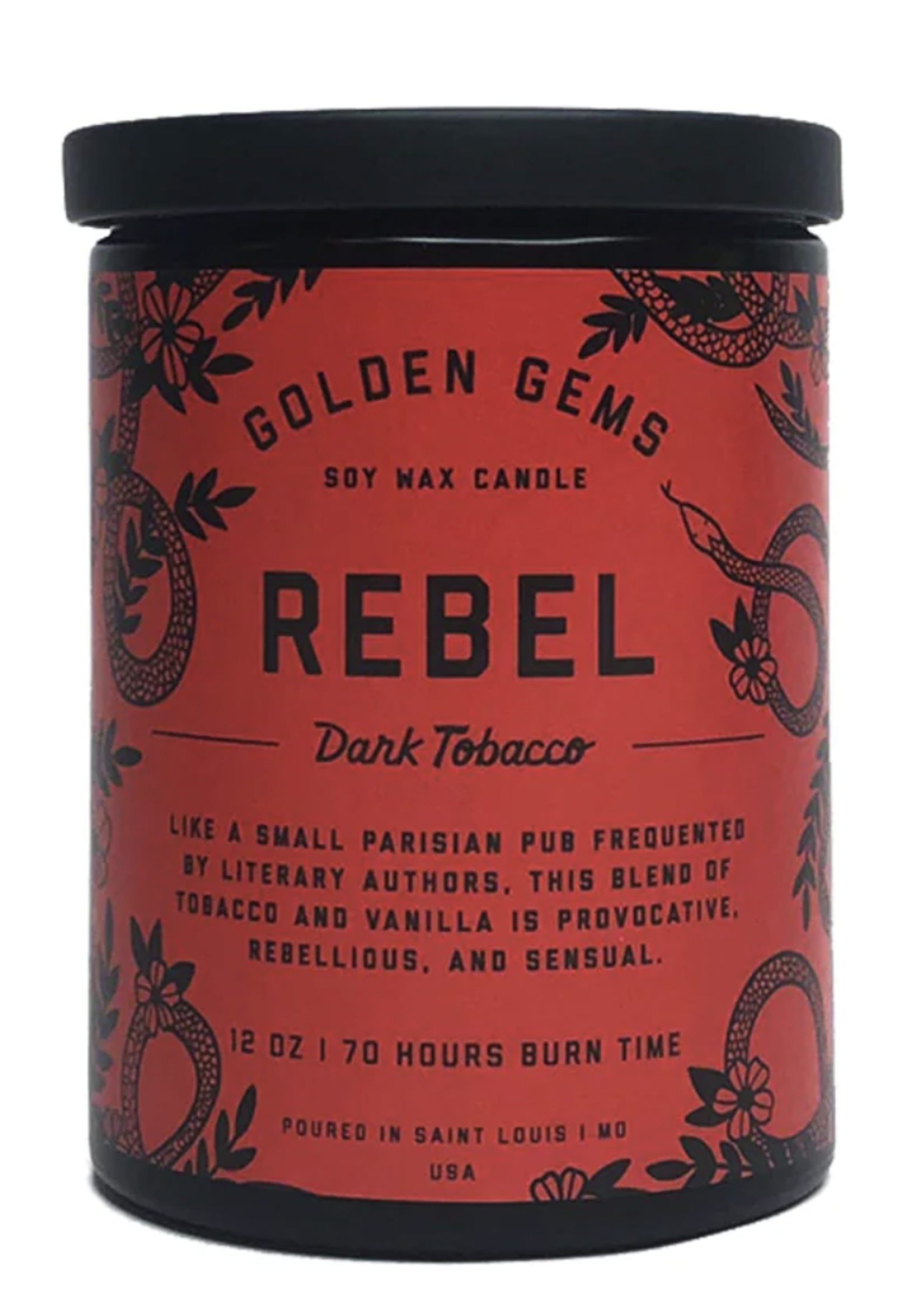 Creative Twist Events Rebel - Soy Wax Candle
