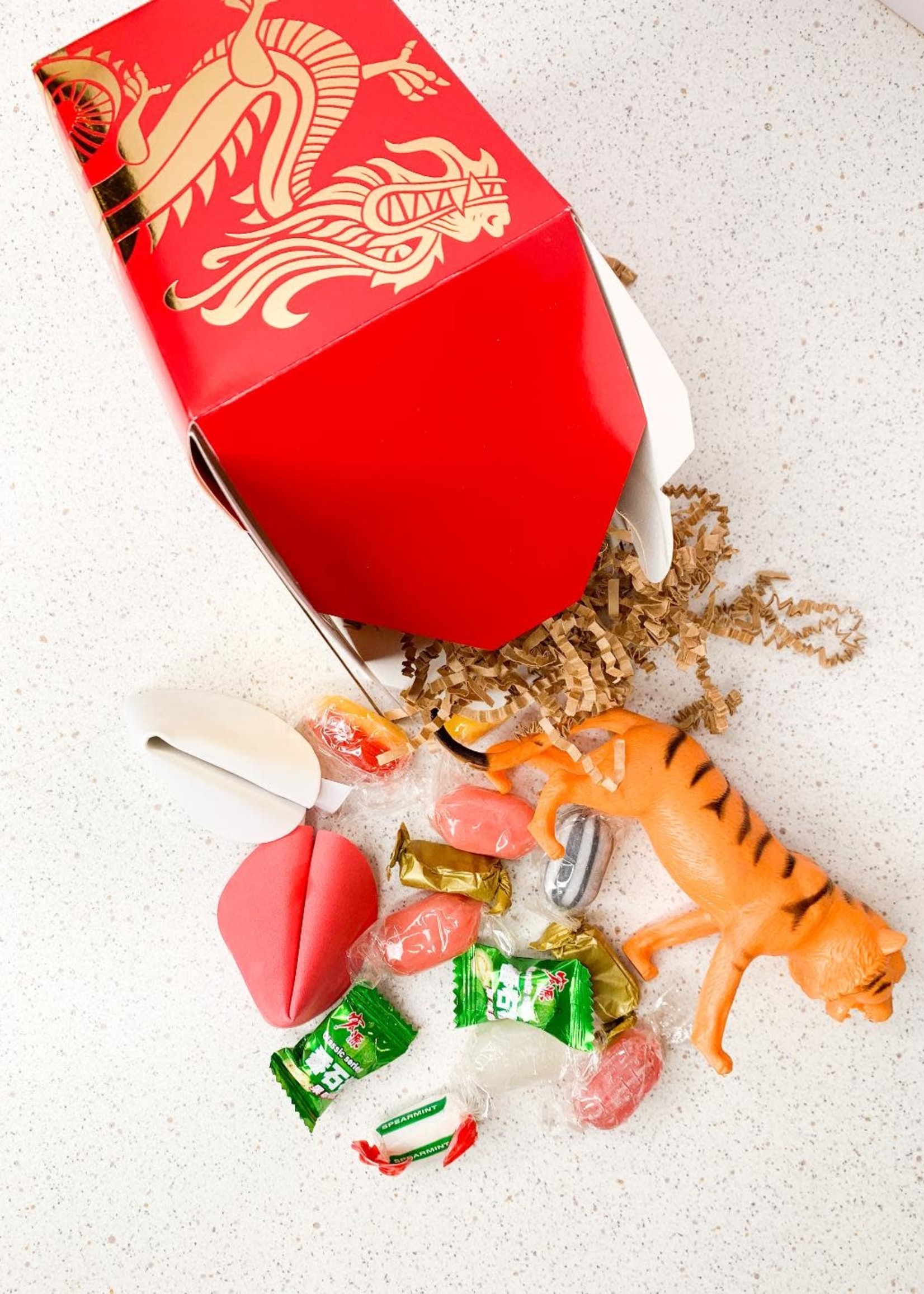 Creative Twist Events Lunar New Year Single Treat Box Filled