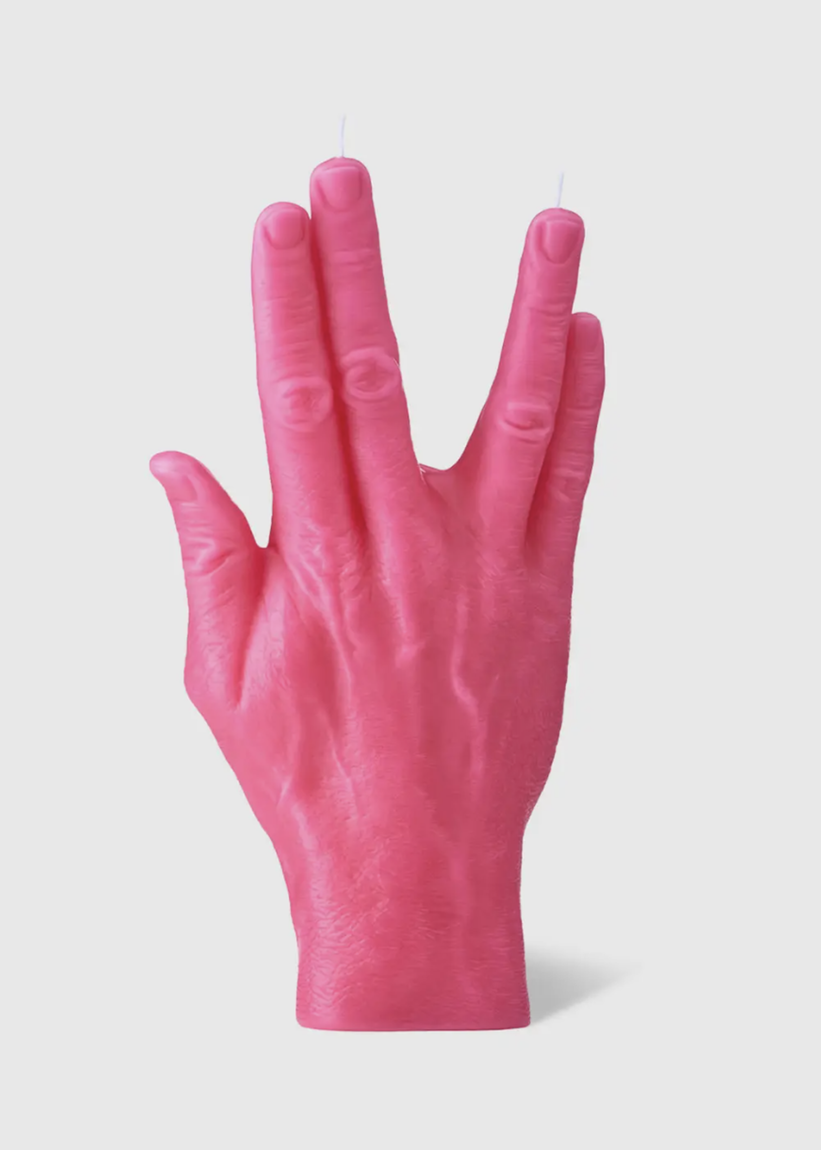 Creative Twist Events CandleHand Gesture Candle "LLAP"  Pink