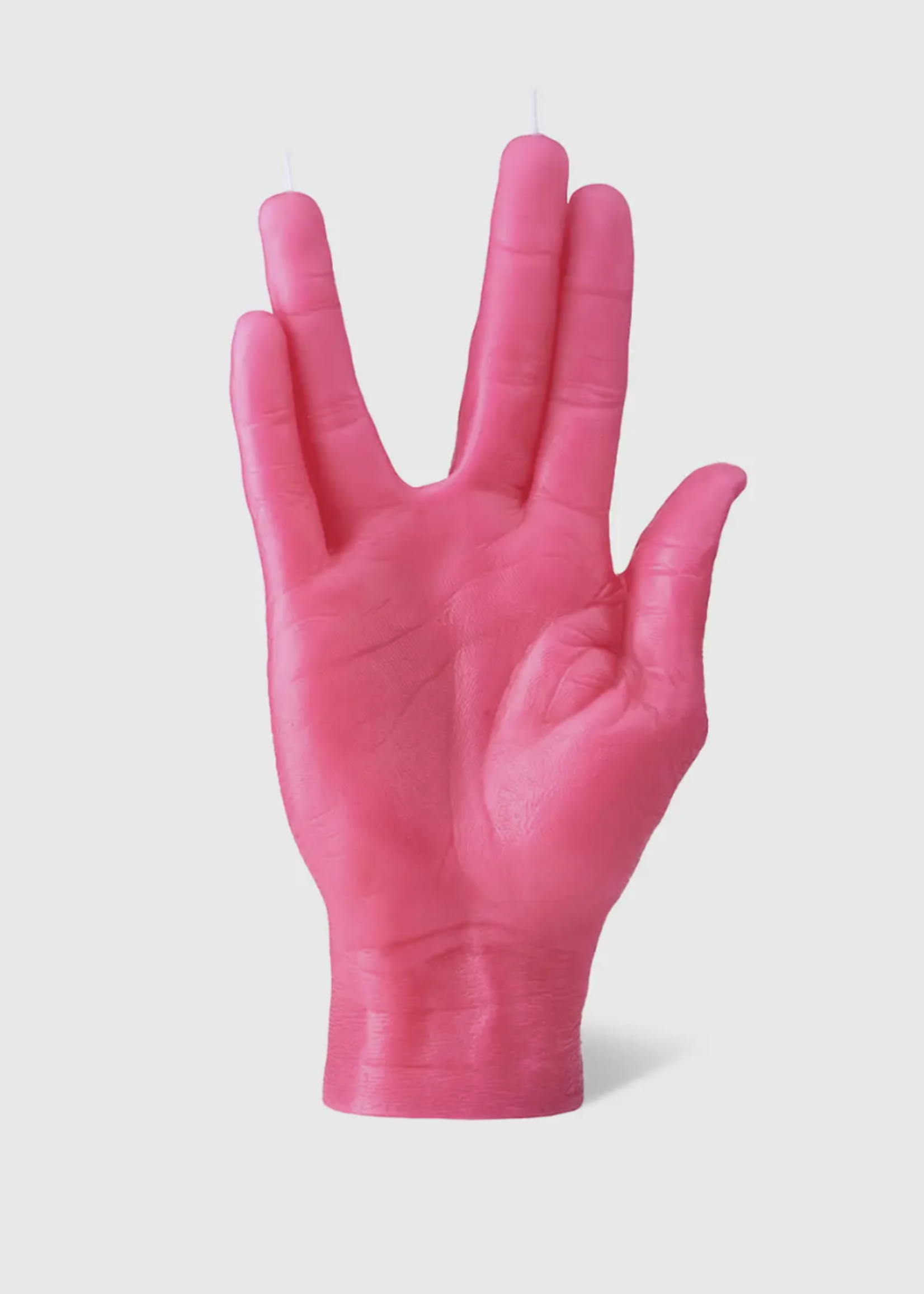 Creative Twist Events CandleHand Gesture Candle "LLAP"  Pink
