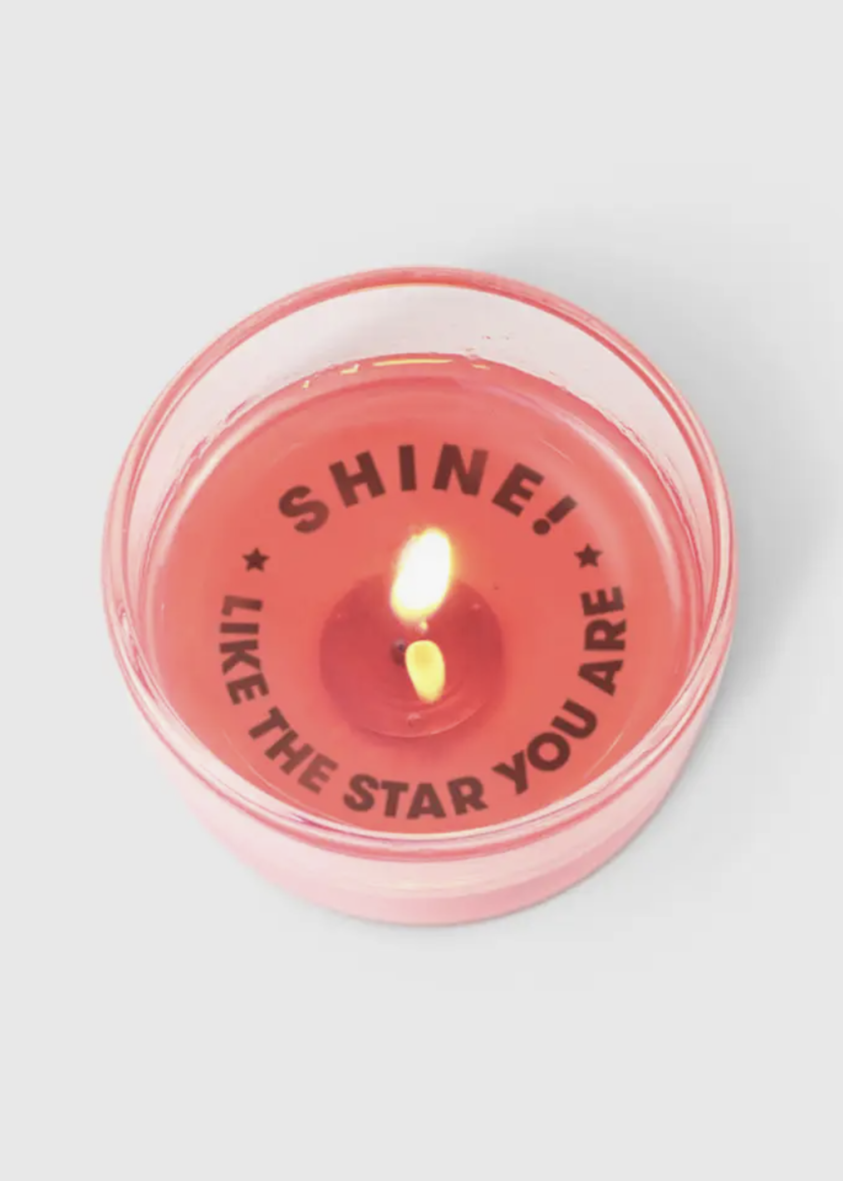 Creative Twist Events Shine Like the Star You Are Secret Message Candle