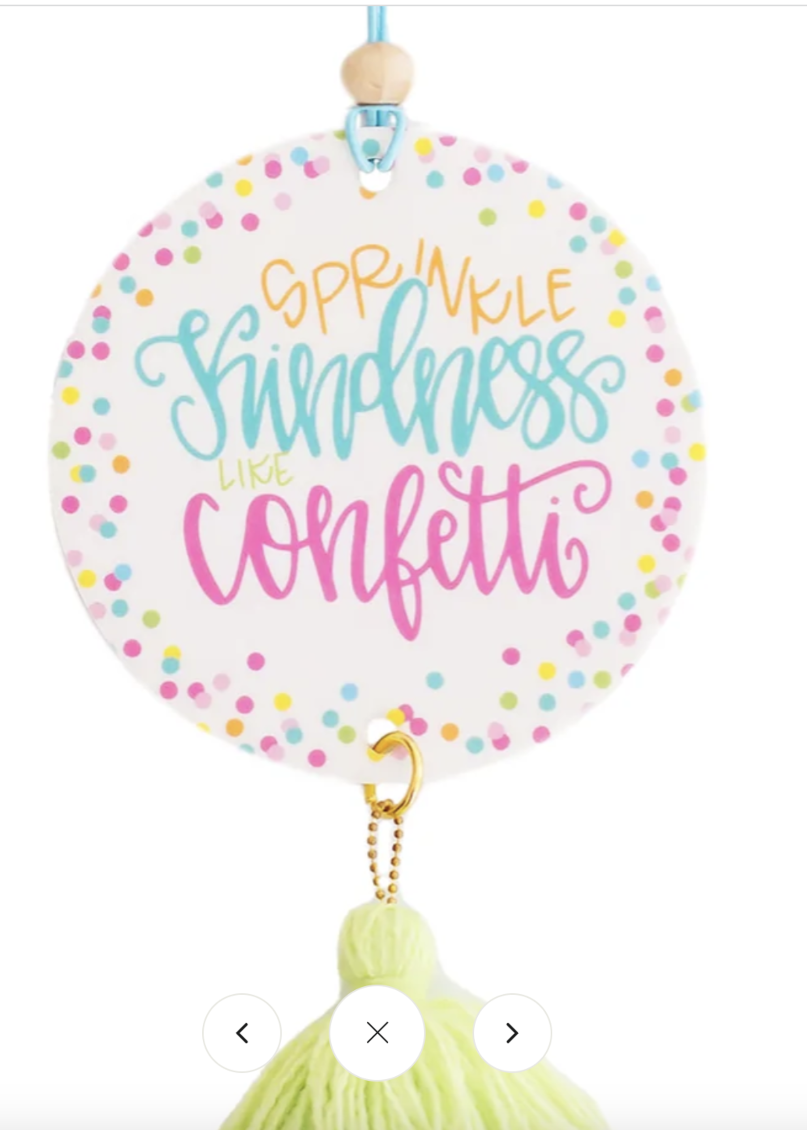 Creative Twist Events Air Freshener Sprinkle Kindness ASWN