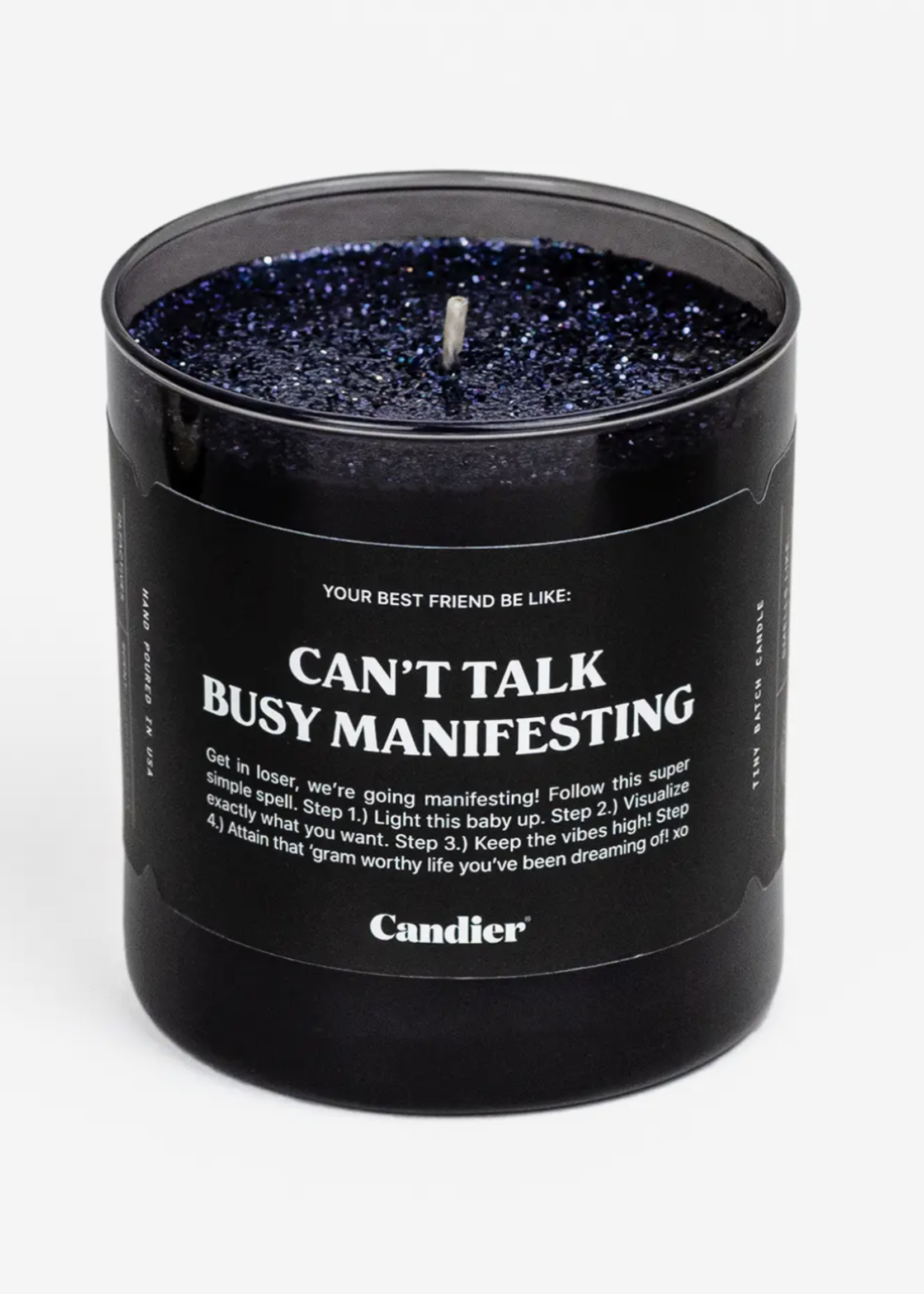 Creative Twist Events Can't Talk Busy Manifesting Candle