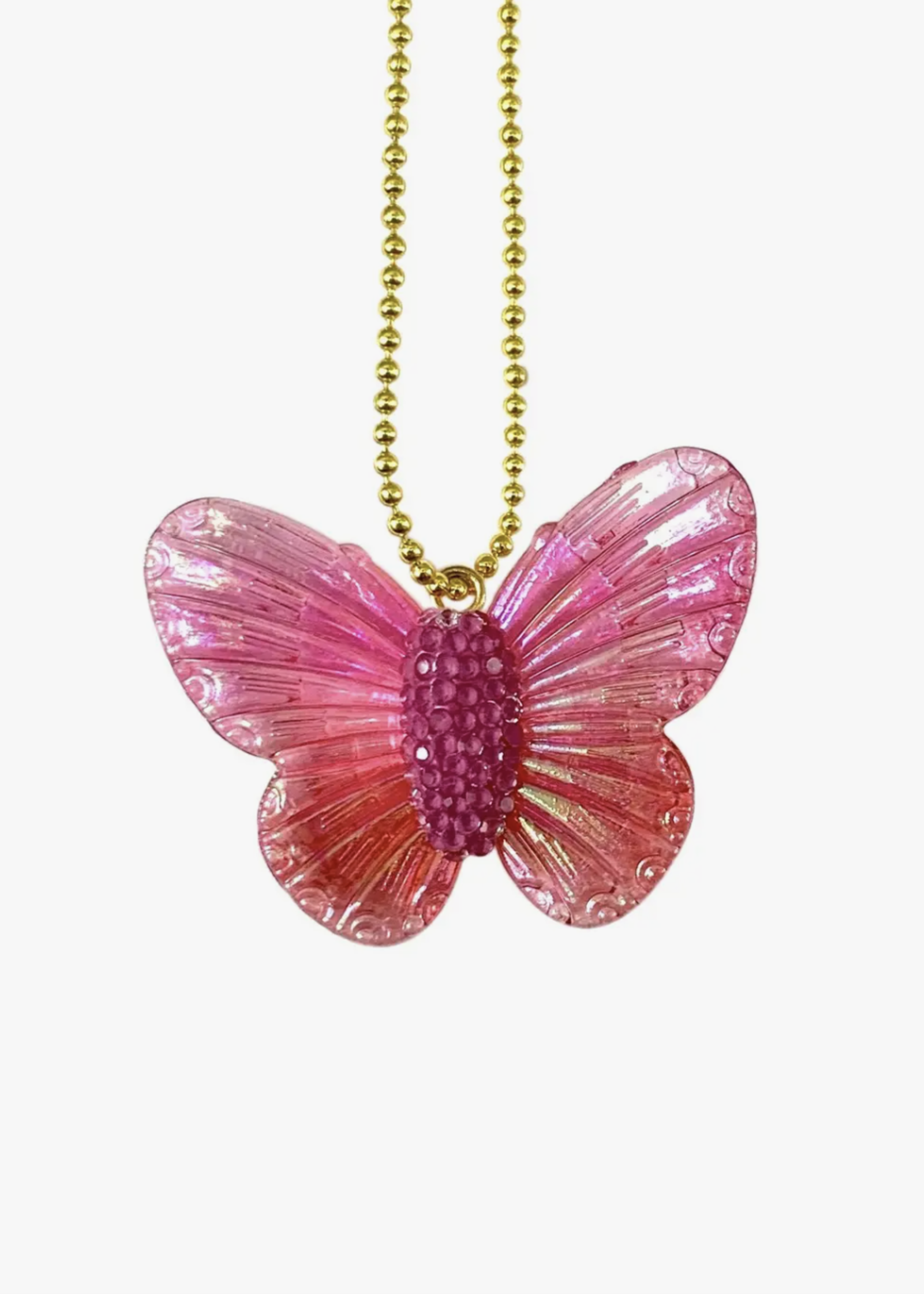 Creative Twist Events Pop Cutie Ombre Butterfly Necklace