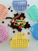 Creative Twist Events Mini Retro Jelly Baskets -  Teal