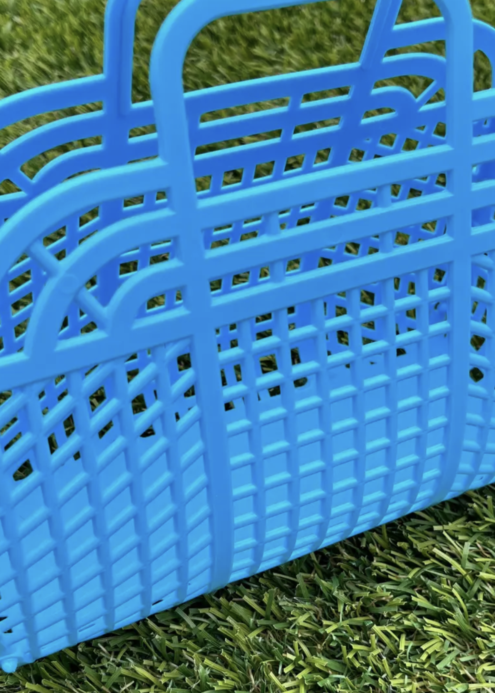 Creative Twist Events Medium Retro Jelly Baskets -  Turquoise
