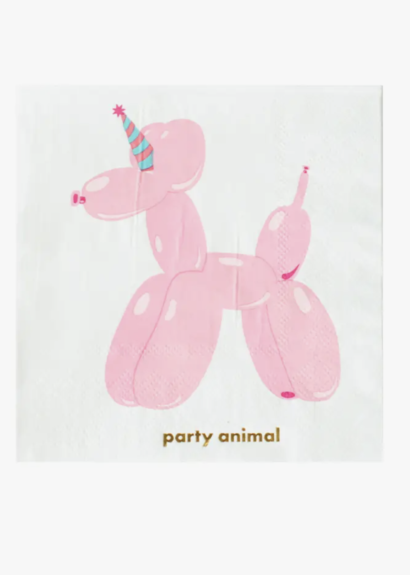 Creative Twist Events Witty "Party Animal" Cocktail Napkins - 20 Pk.