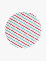 Creative Twist Events Large Pattern Plates  Cherry & Sky Stripes