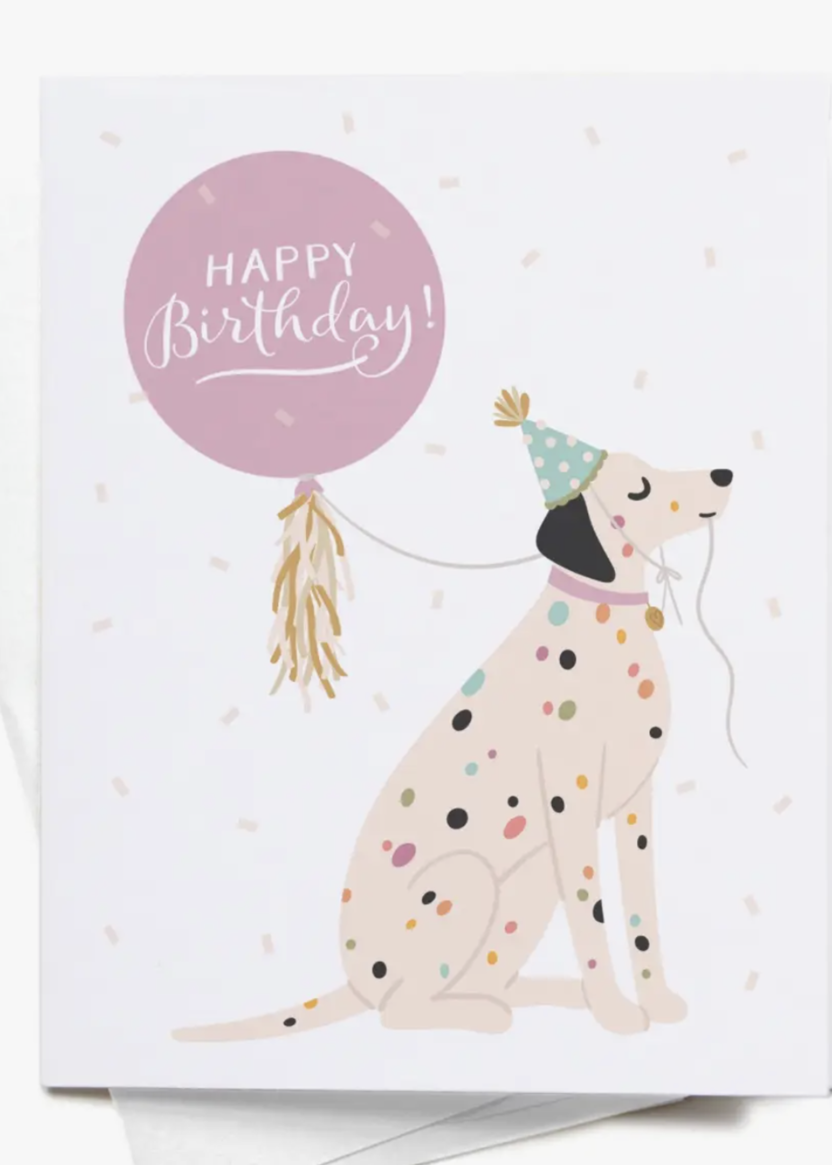 Creative Twist Events Happy Birthday Dalmatian Greeting Card