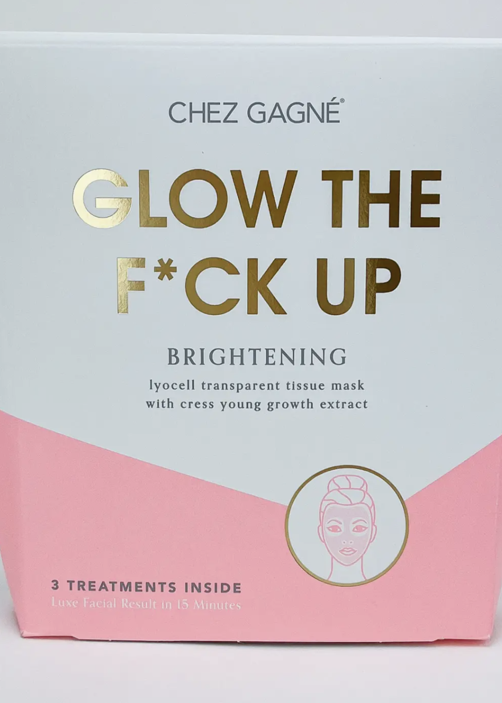 Creative Twist Events Glow the F*ck Up Facial Sheet Masks