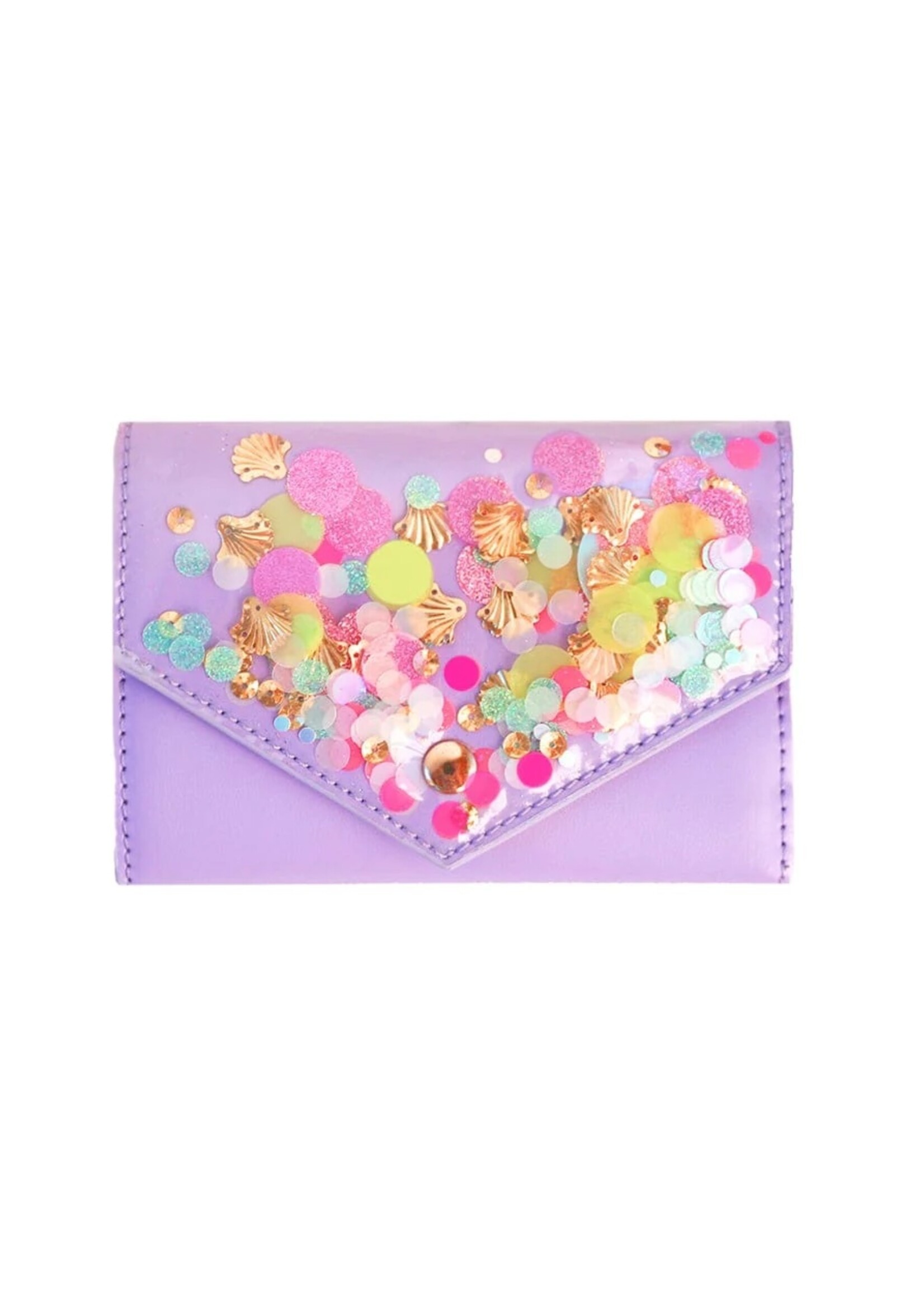 Creative Twist Events Shell it out confetti button wallet