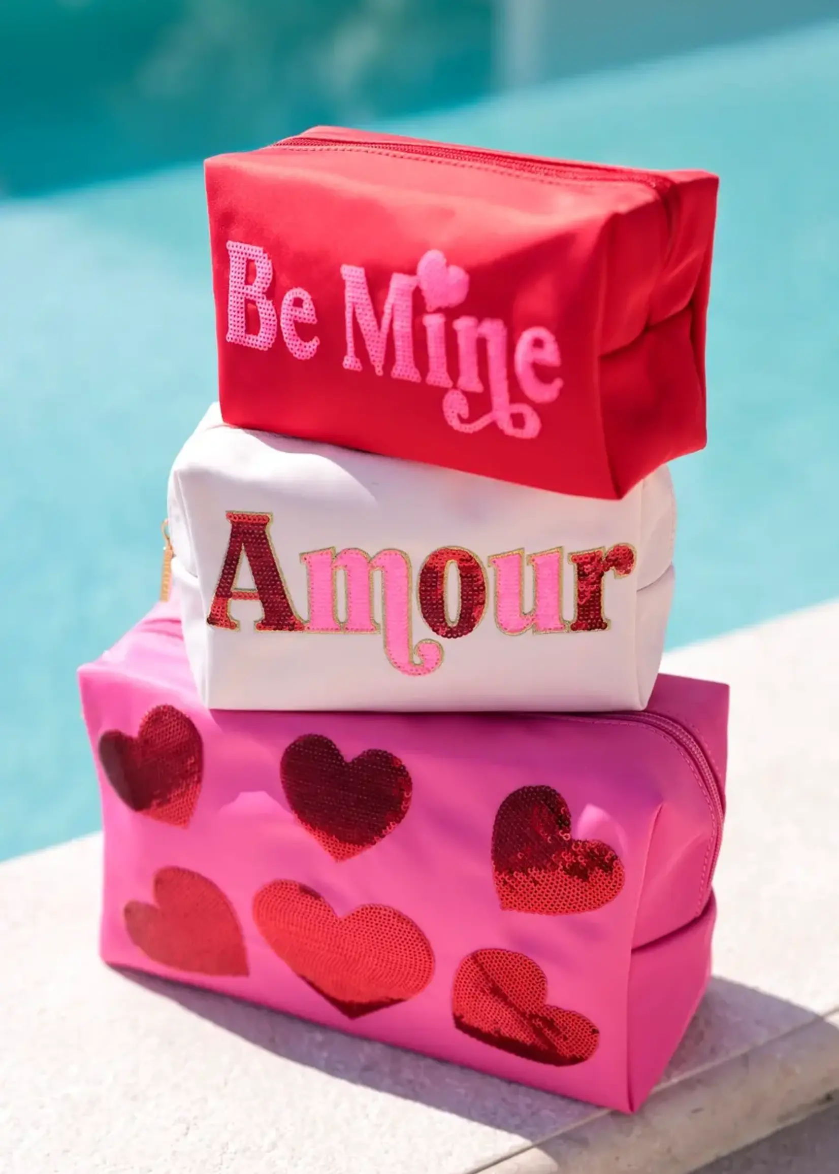 Creative Twist Events "AMOUR" ZIP POUCH