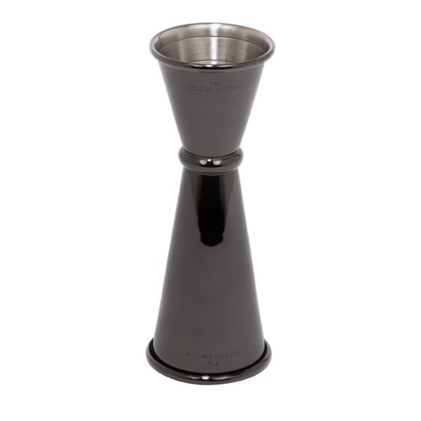 Cocktail Kingdom Japanese Style Jigger Gunmetal Black 1oz/2oz