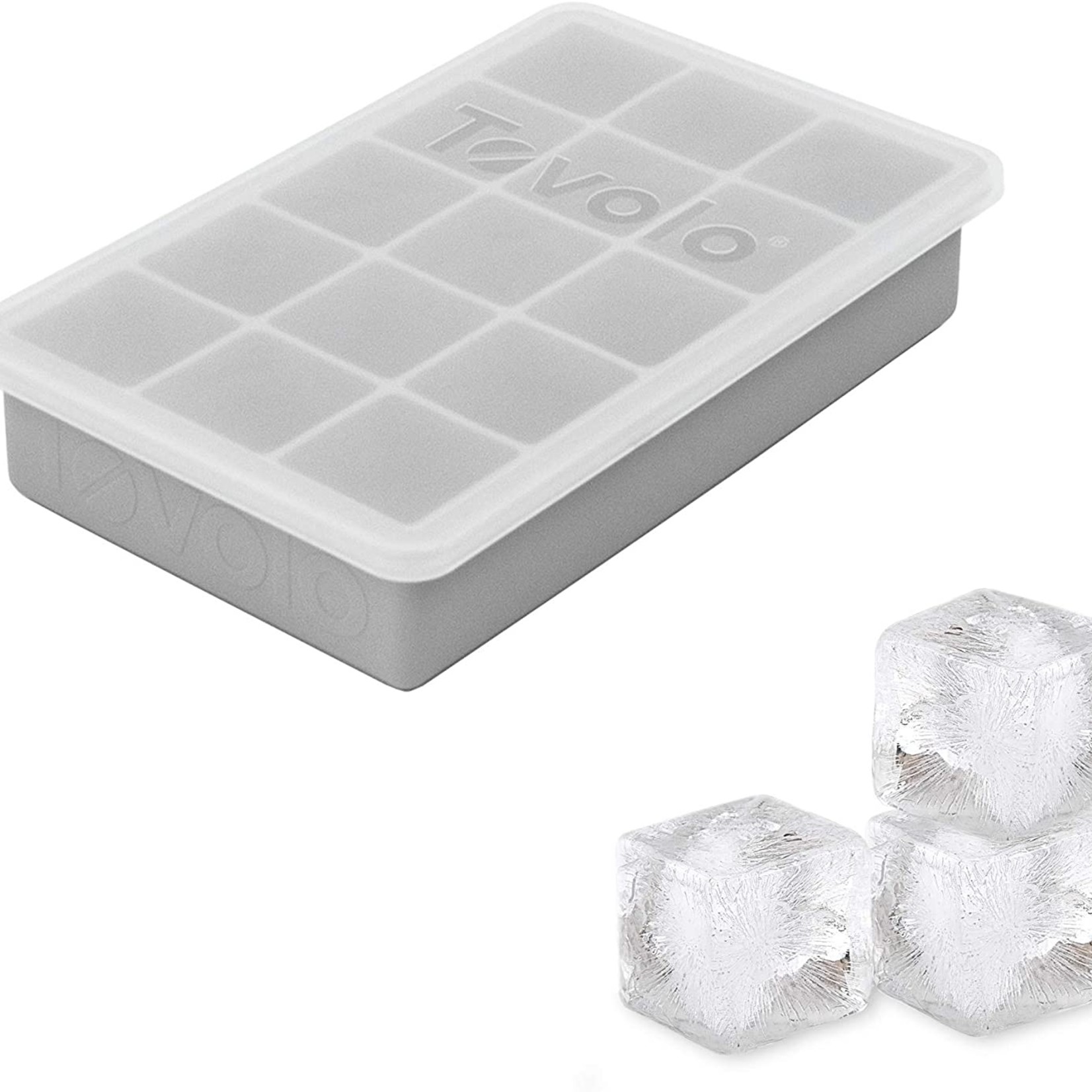 Tovolo Perfect Cube Ice Tray with Lid