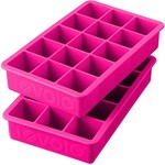 Tovolo Perfect Cube Ice Tray Watermelon Pink