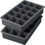 Tovolo Perfect Cube Ice Trays Charcoal