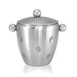 Dimpled Ice Bucket with Lid