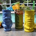 Lei Tiki Mug