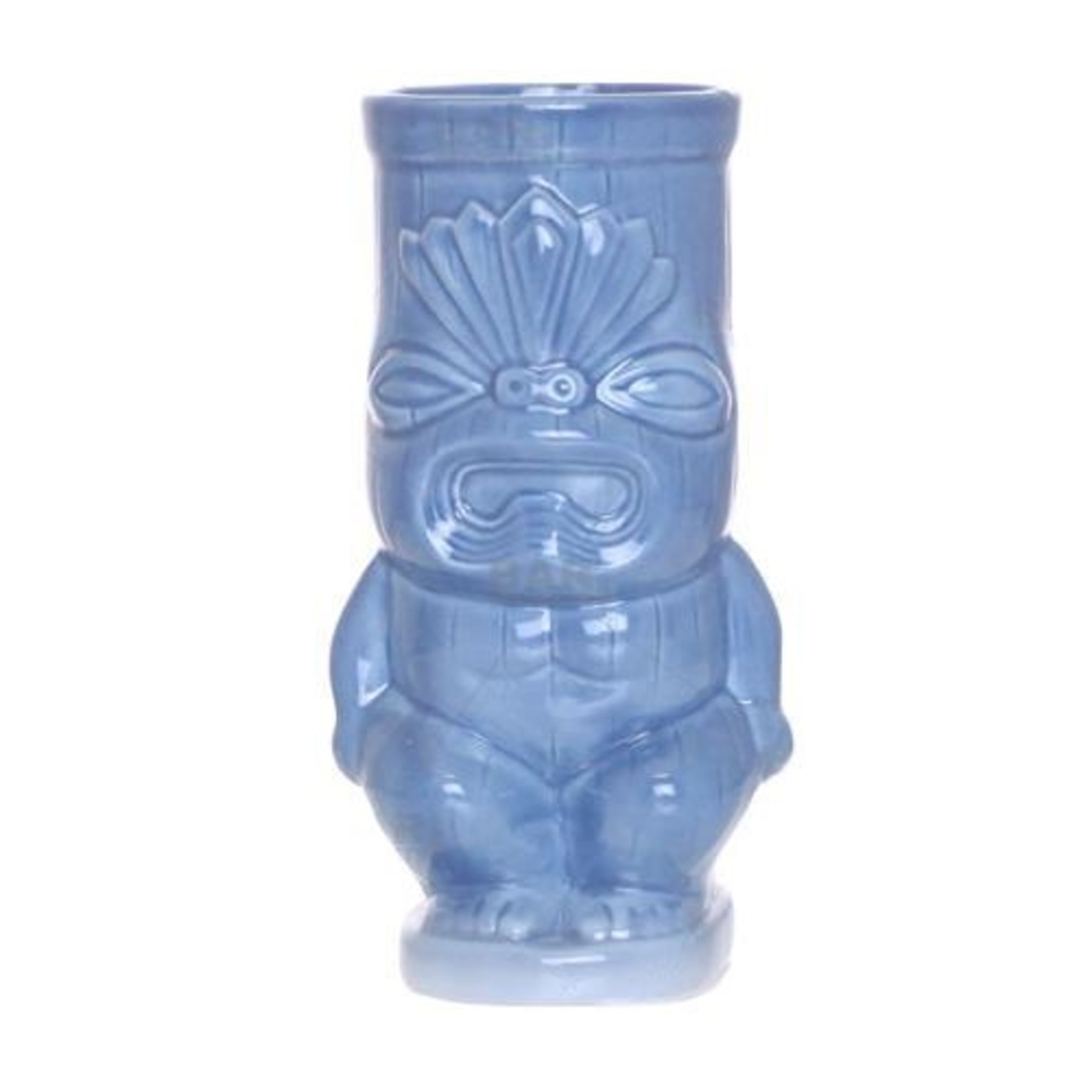 Blue Bum Tiki Mug