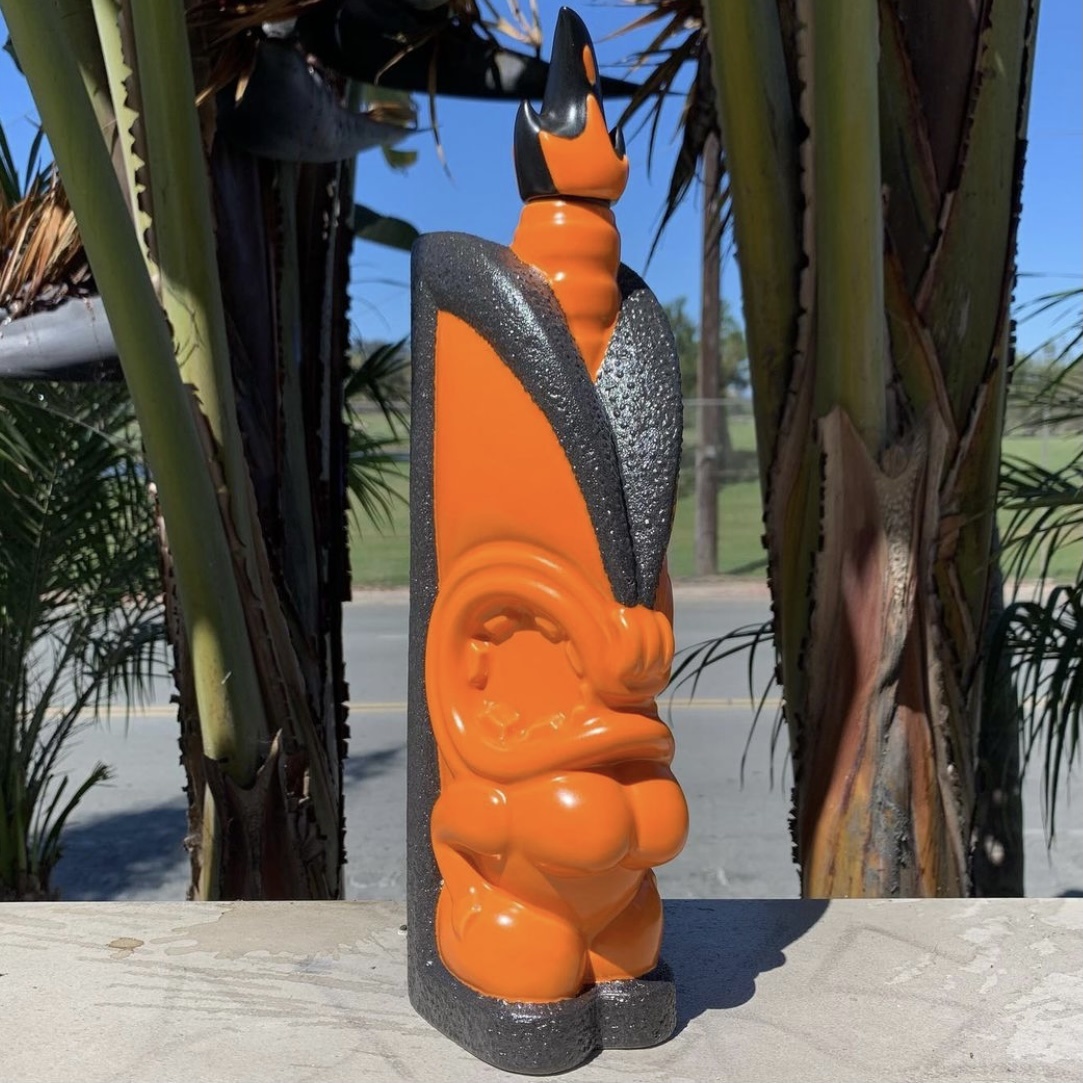 ☆Tiki Farm ティキ デカンター POWER OF PELE DECANTER ORANGE 新品