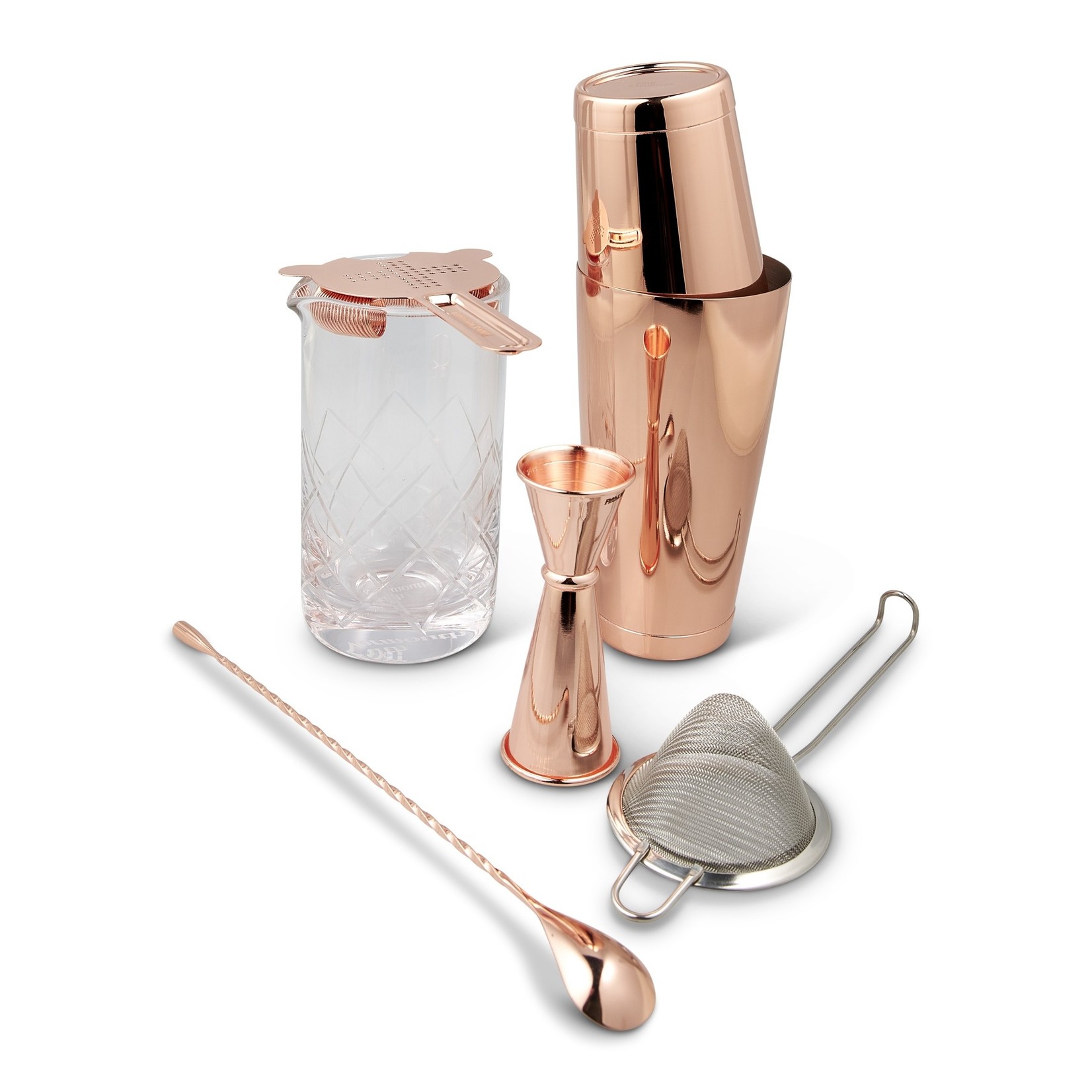 Shaken & Stirred Cocktail Kit Copper