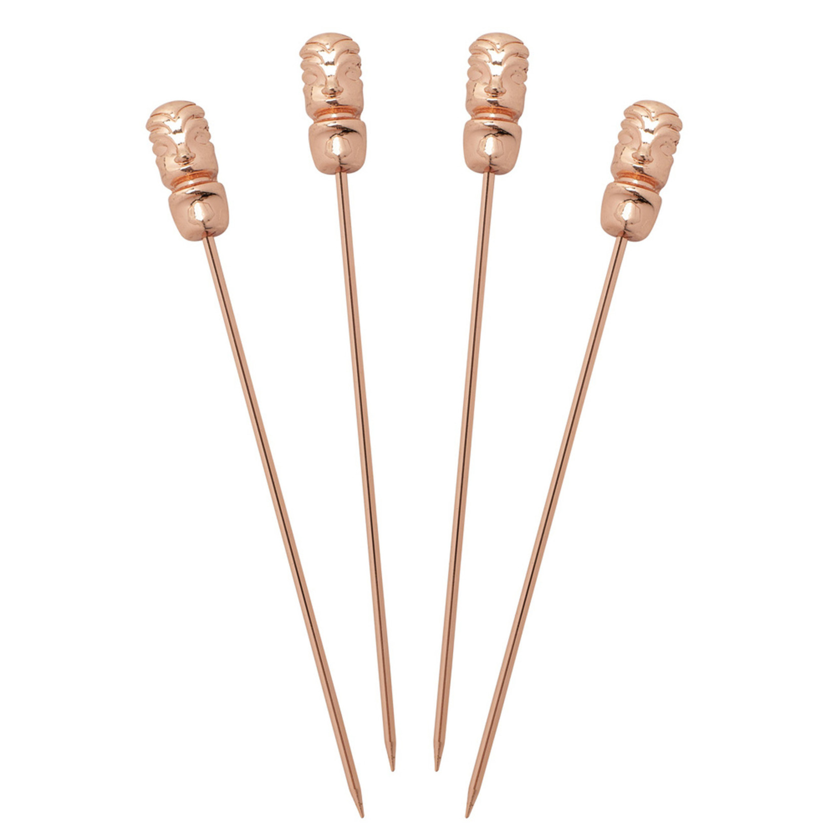 Tiki Cocktail Picks Copper