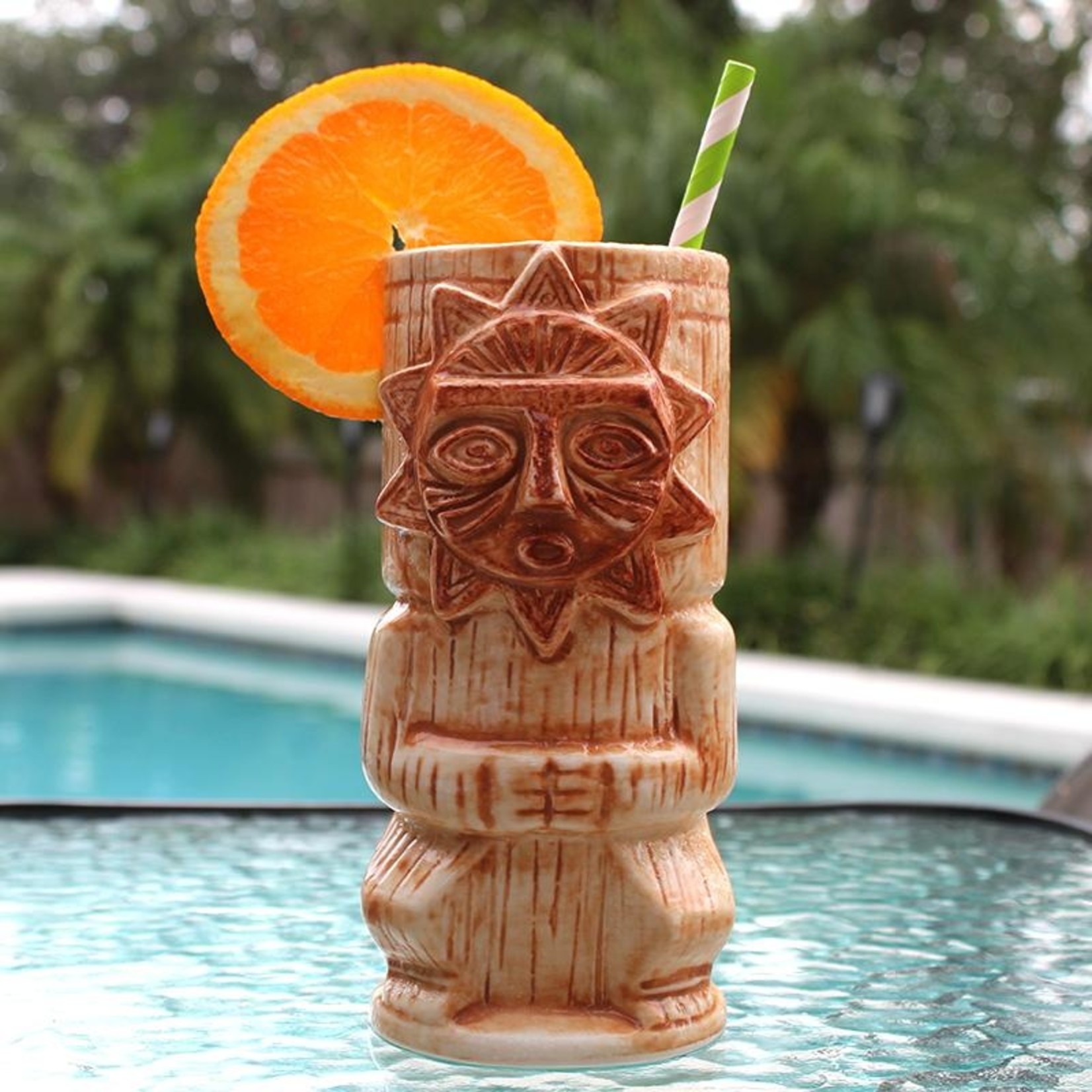 Sun God Tiki Mug