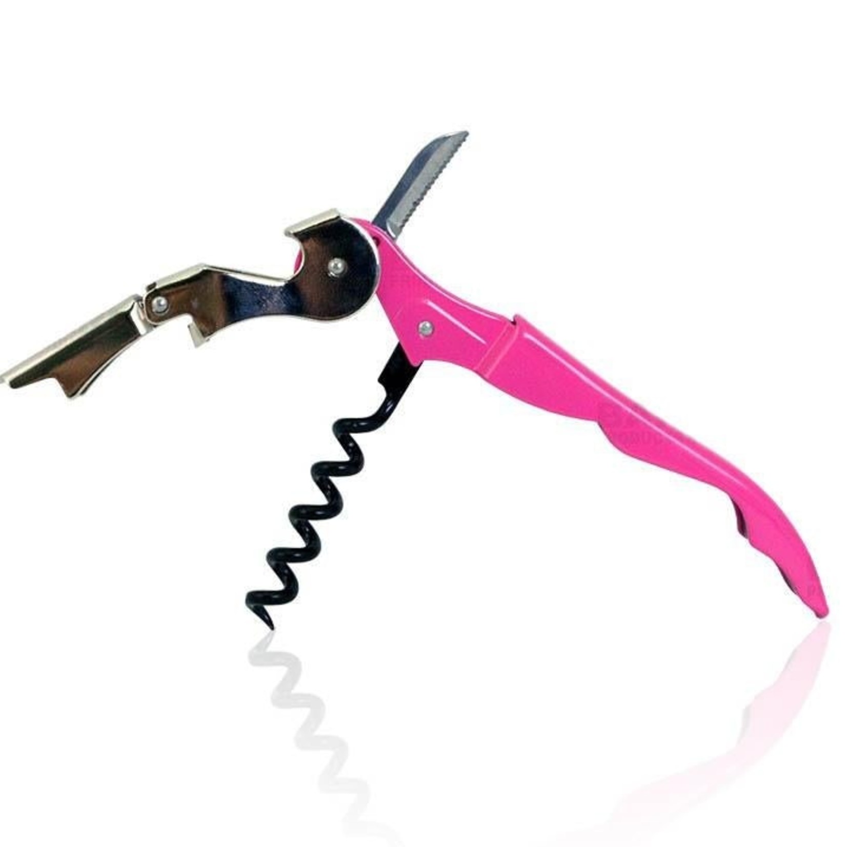 Double-Hinged Corkscrew Hot Pink