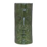 Green Face Tiki Mug