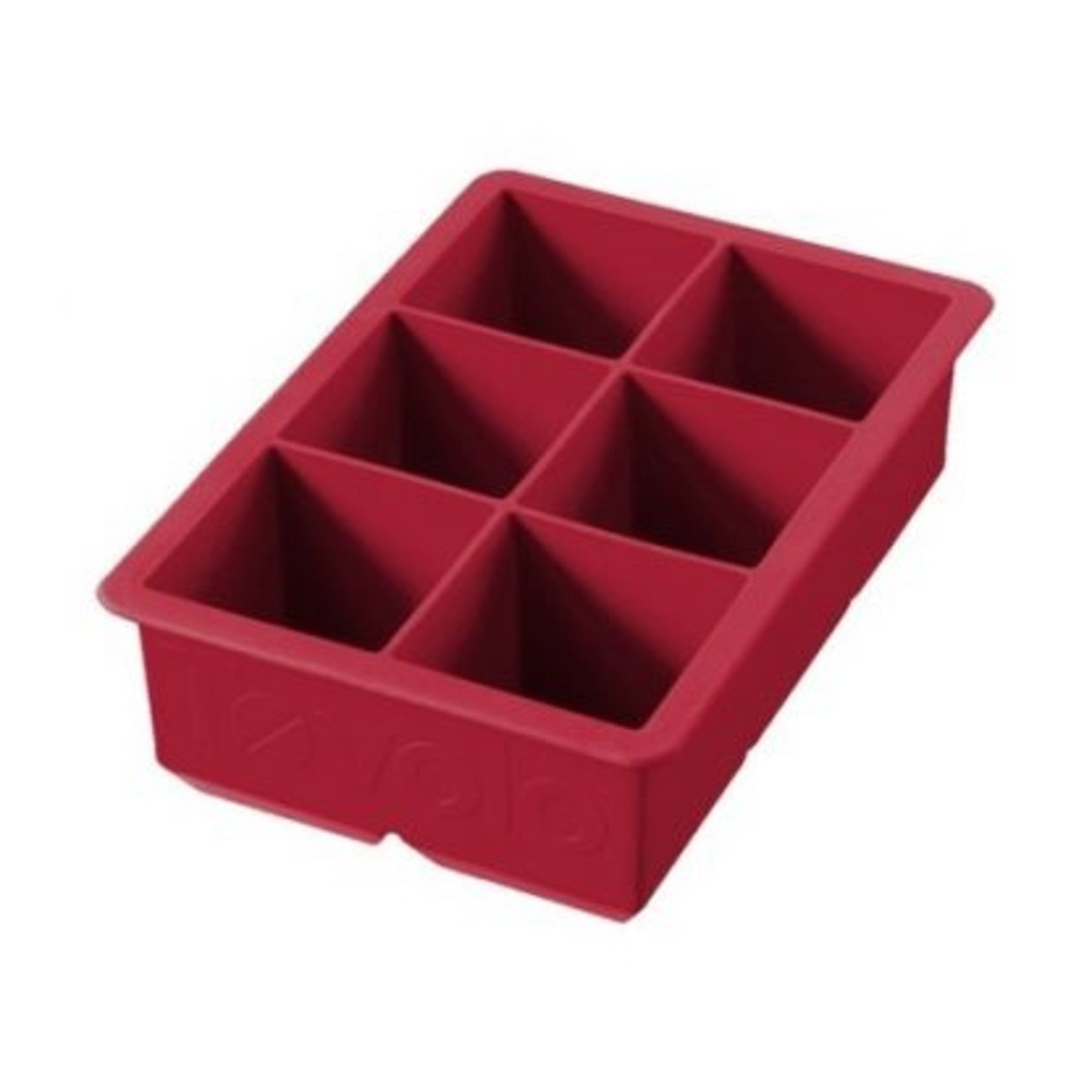 Tovolo King Cube Ice Tray Cayenne