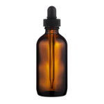 Amber Glass Dropper Bottle 4oz