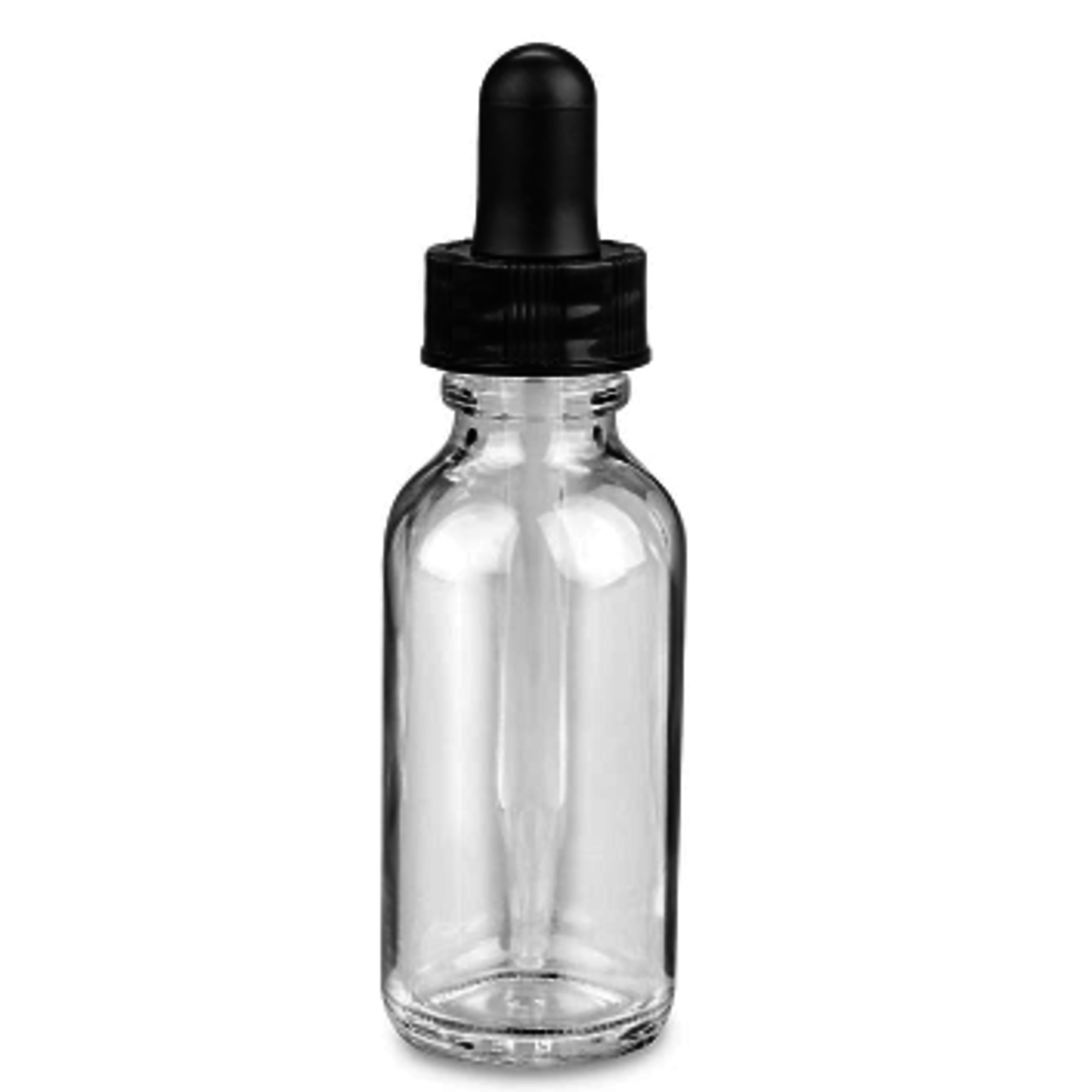 Clear Glass Dropper Bottle 1oz