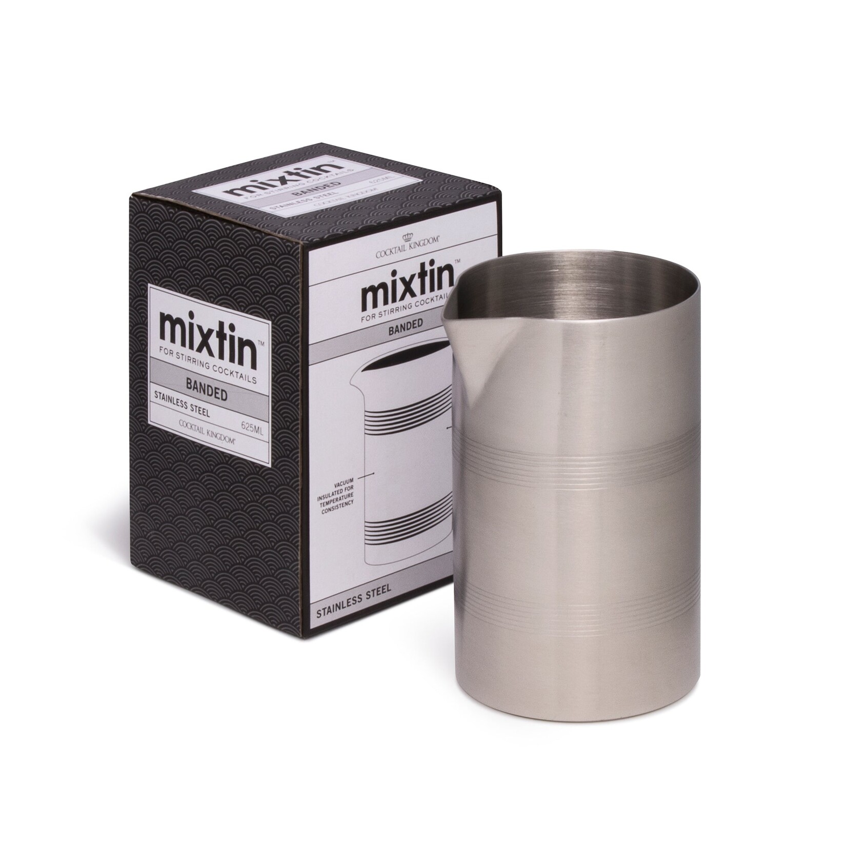 Cocktail Kingdom Banded MixTin