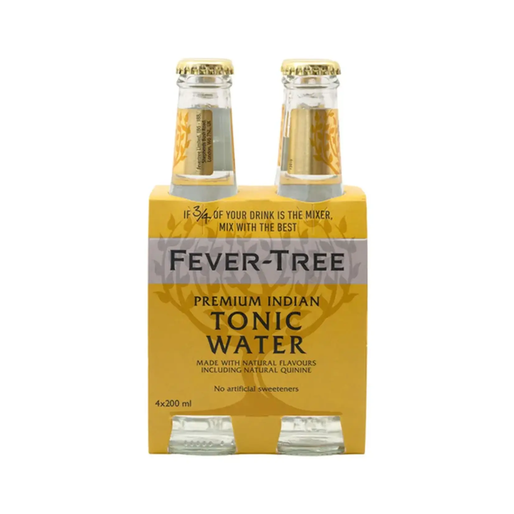 Fever Tree Tonic Water Nonalcoholic 4x200 mL